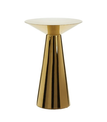 32" GOLD COCKTAIL TABLE